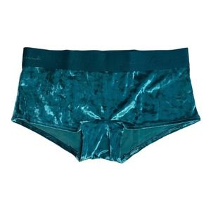 PINK VICTORIAS SECRET VELVET UNDERWEAR SIZE SMALL NWT